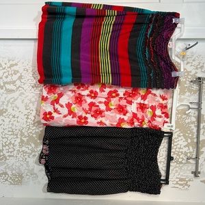 Three mini sundresses